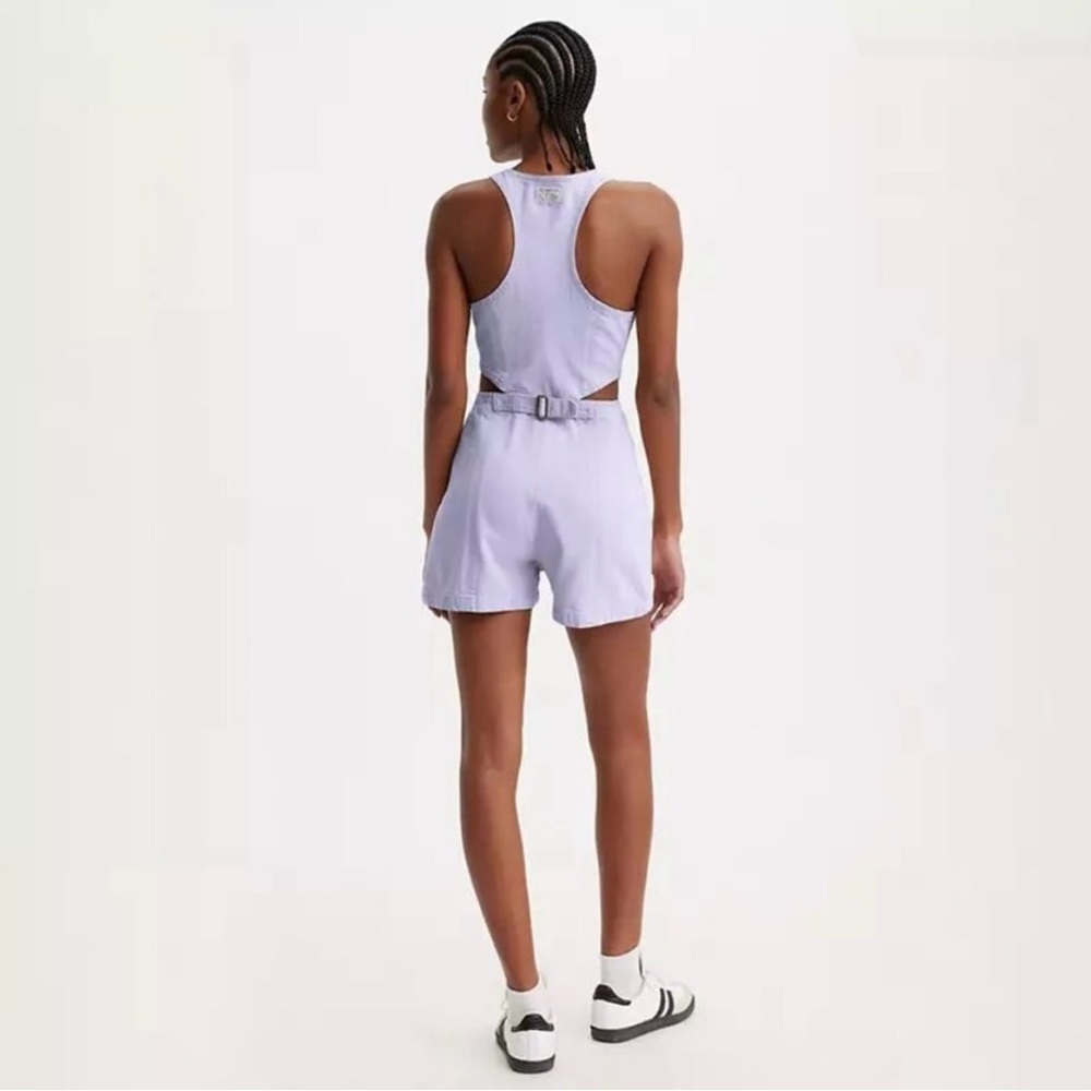 Levi's Purple Athletic Shorts with Relaxed Fit